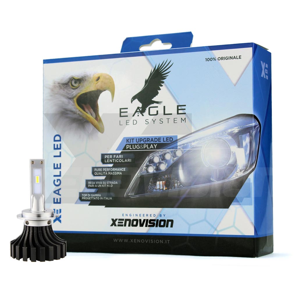 Singola lampada Led moto Anabbaglianti e Abbaglianti | 6.000Lm