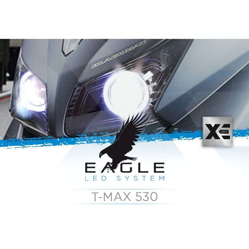 POSIZIONE LED KIT XENON YAMAHA T-MAX 530 ANABBAGLIANTE XENON 