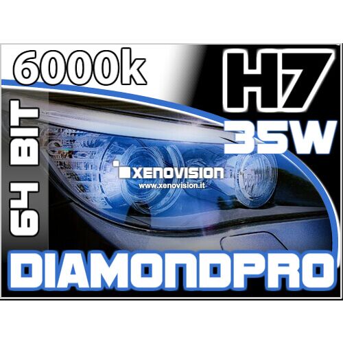 Lampade H7 Lampadine Xeno H7 - Estremamente Luminose Per Fari Auto, Facili Da Installare 35W 12000K - 3
