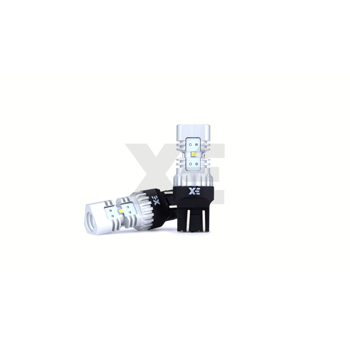 COPPIA LUCI DIURNE DRL 15 LED T20 W21W 7440 CANBUS 6000K 100% NO