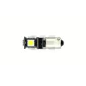 3 BAX9S (H6W) 360 gradi a 5Ultra Led - Canbus - Bianco Lunare BAX9S (H6W) 360 gradi a 5Ultra Led - Canbus - Bianco Lunare