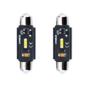 1 Luci Vano Portaoggetti LED per Land rover Discovery II L318 1998 - 2004: C5W BlackForce 36mm (Coppia) C5W 36mm: LED Blackforce 6000k (Coppia)