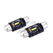 2 Luci Vano Portaoggetti LED per Land rover Discovery II L318 1998 - 2004: C5W BlackForce 36mm (Coppia) C5W 36mm: LED Blackforce 6000k (Coppia)