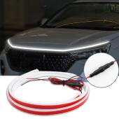 1 CyberFlex: Striscia LED DRL Universale Animata per cofano CyberFlex: Striscia LED DRL Universale Animata per cofano