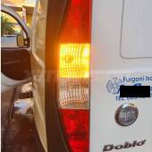 2 Freccia posteriore LED Fiat Doblo 223 2000 - 2010: P21W Gear3 P21W: Lampadina frecce LED No-Hyperflash Gear3 raffreddata a ventola