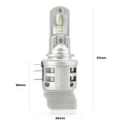Golf 7: Kit LED Abbaglianti X-Pro Xenovision - H15