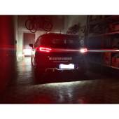 2 Retromarcia LED H21W Torpedo per Citroën C5 II 2008 - 2014 H21W (BAY9S): LED Torpedo Canbus 6000k