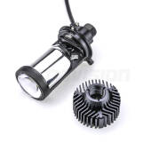 1 H4: Proiettori lenticolari Mini BiLED CREE Canbus H4: Proiettori lenticolari Mini BiLED CREE Canbus