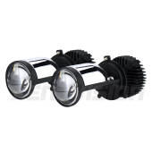 7 H4: Proiettori lenticolari Mini BiLED CREE Canbus H4: Proiettori lenticolari Mini BiLED CREE Canbus