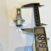 2 Luci svolta LED H7 9600Lm per Hyundai I30 PDE, PD, PDEN 2016 in poi H7: Kit LED Accent 9.600LM