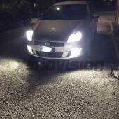 9 Abbaglianti LED H7 24,000Lm per Volvo V50 545 dal 2008, con fari Bi-Xenon H7: Kit LED BrightStar 24.000Lm