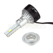 3 Anabbaglianti LED H7 34,000Lm per Land rover Discovery IV L319 fari a parabola H7: Kit LED Edge v3.0 34.000 Lumen