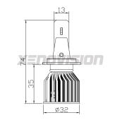 H7: Kit LED Ninja 15.000Lm