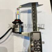 2 Abbaglianti LED HB3 22,000Lm per Fiat Doblo 263 2015 -2016 HB3 Kit LED BrightStar 22000Lm