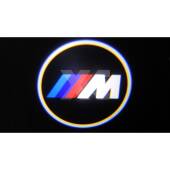 2 Kit Placche Led Sottoporta Proiettore Logo BMW M - Serie 1 3 5 6 7 X Z Kit Placche Led Sottoporta Proiettore Logo BMW M - Serie 1 3 5 6 7 X Z