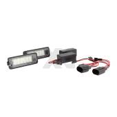 5 Kit Plafoniere LED Luce Targa per VW Passat B5 1996 - 2000 Kit Plafoniere LED Targa Volkswagen (Golf 7, etc.)