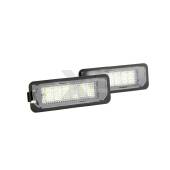 1 Kit Plafoniere LED Luce Targa per VW Passat B5 1996 - 2000 Kit Plafoniere LED Targa Volkswagen (Golf 7, etc.)