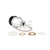 Kit Proiettori HID Bi-Xenon Lenticolari da 2.5" Mini H1 per parabole H7 H4 + Cover + Cavo Relè