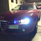 Kit Xenon Alfa 159 (2005 - 2012) Anabbaglianti 5000k