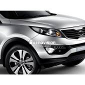 1 Kit Xenon Kia Sportage 3a Serie - 2010 a 2015 - Xenon 35W - 6000k Kit Xenon Kia Sportage 3a Serie - 2010 a 2015 - Xenon 35W - 6000k