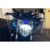 4 Kit Xenon Slim Moto H7 8000k 35W 64Bit Qualita Xenovision Bianco Freddo Kit Xenon Slim Moto H7 8000k 35W 64Bit Qualita Xenovision Bianco Freddo