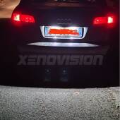 2 Luce Targa LED per Audi A6 C6 2004 - 2011: C5W BlackForce 36mm (Coppia) C5W 36mm: LED Blackforce 6000k (Coppia)