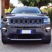 2 Luci diurne LED Jeep Compass II 2017 in poi: PSX24W PSX24W: LED Luci Diurne (Coppia)