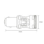 2 Retromarcia LED Lotus Elise Mk3 2010 - 2022: P21W Cobra P21W: LED Cobra 6000k (Coppia)