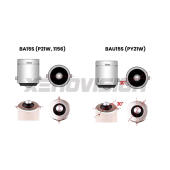 4 Freccia laterale LED Land rover Range rover Mk1 prima serie: R10W Gear R10W: Lampadina frecce LED Gear