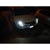 9 Luci posizione LED Land rover Discovery IV L319 con fari xeno: T20 Pyramid T20 (7443 7440): XE Pyramid LED Kit per Luci Diurne DRL