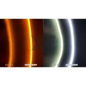 Tubo LED Effetto Neon per Retrofit fari Luci Diurne e Frecce Sequenziali Audi Style (Coppia)