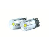 2 Cyclop W5W: LED per Luci posizione Discovery IV (L319) 2009 -2015 FINE SERIE: NO GARANZIA (W5W) T10 Coppia LED Frontale per Luci Posizione Cortesia Targa - Cyclop - FINE SERIE: NO GARANZIA