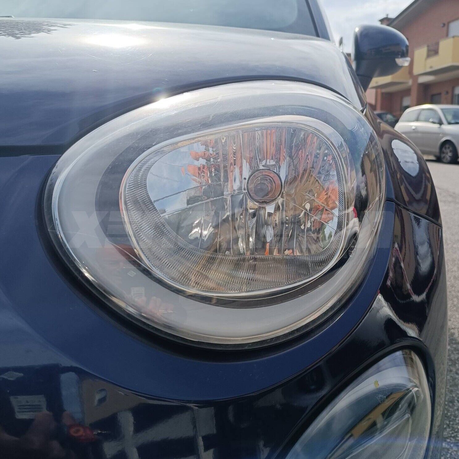 COPPIA TAPPI POSTERIORI FARO FARI LED E XENO FIAT 500 CINQUECENTO ABBAGLIANTI - Foto 6