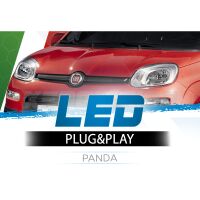 Kit LED Fiat Panda Anabbaglianti Abbaglianti