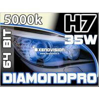 Kit Xenon H7 5000k 35W 64Bit Alta Qualita Xenovision Bianco Solare