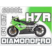 Kit Xenon Slim Moto H7-R 6000k 35W 64Bit Xenovision Bianco Lunare