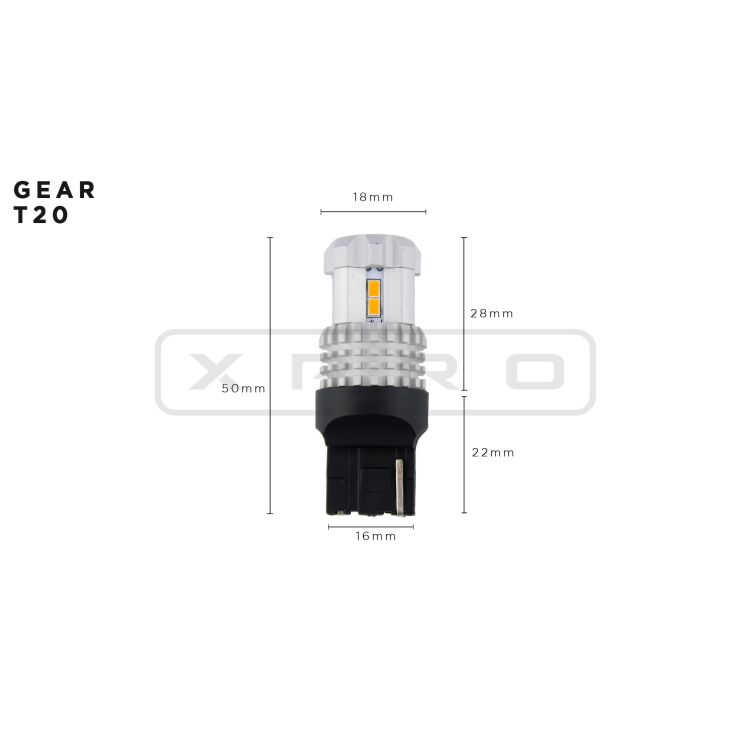 3 7440 T20 (W21W) LED XPRO Gear per Luci Diurne DRL - PROMO FINE SERIE <p><strong>PROMO FINE SERIE!</strong> Una lampada Led Ultraluminosa T20 (W21W 7440) monointensità con illuminazione a 360 gradi.Qualità Massima sul mercato. Perfetta per Luce Diurna (DRL)</p>
