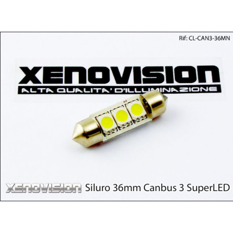2 Luci Vano Portaoggetti LED c5w 36mm Land rover Discovery II L318 1998 - 2004 (Coppia) <strong>Luci Vano Portaoggetti LED per Land rover Discovery II</strong> L318 1998 - 2004. Coppia lampade <strong>C5W</strong> 36mm estremamente longeve.