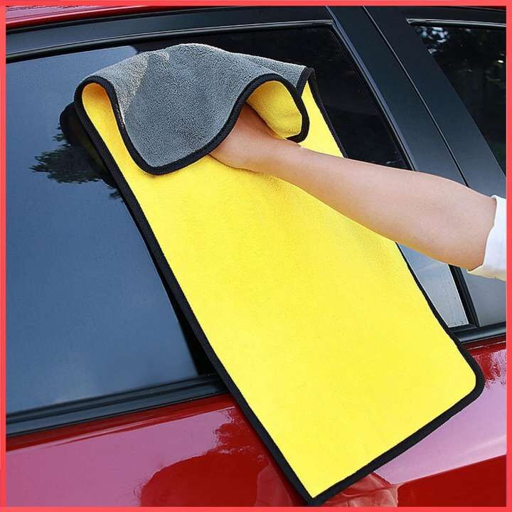 1 Carwash Panno in Microfibra Extralarge - 50x100cm Panno in <b>microfibra multiuso extra-large</b>, ideale per una pulizia senza aloni e asciugatura rapida all'autolavaggio. Delicato su tutte le superfici.