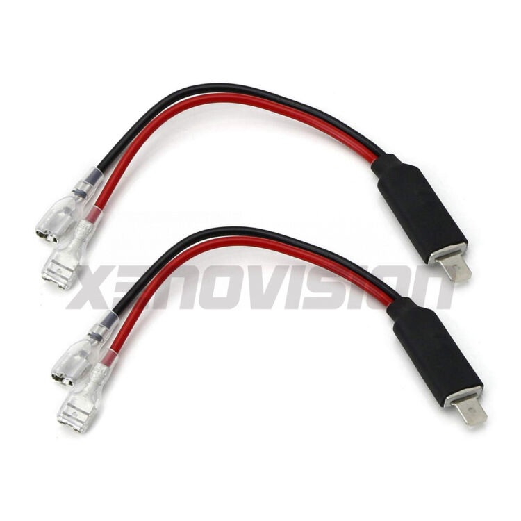 EasyPlug H1: adattatori alimentazione LED e Xenon (coppia) Coppia di cavi per rendere Plug&Play il collegamento di kit LED e Xenon H1 allo spinotto originale del faro.