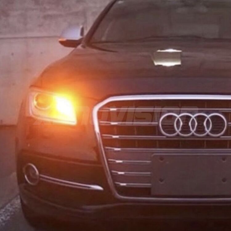 2 Freccia Anteriore LED Audi Q5 2008 - 2017: PSY24W Apex (Coppia) <strong>Freccia Anteriore LED no-spie per Audi Q5</strong> 2008 - 2017. Coppia lampade <strong>PSY24W</strong> modello Apex no Hyperflash.