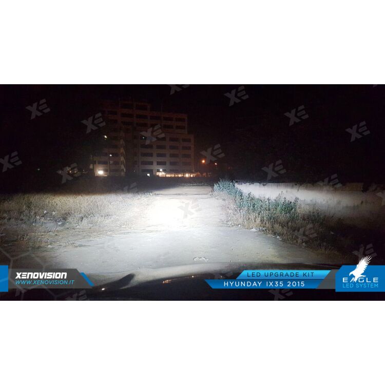 7 Anabbaglianti LED H11 29,000Lm per Land rover Discovery IV L319 restyling <strong>Kit anabbaglianti LED specifico per Land rover Discovery IV</strong> L319 restyling. Lampade <strong>H11</strong> Canbus da 29.000Lumen di luminosità modello Eagle Xenovision.