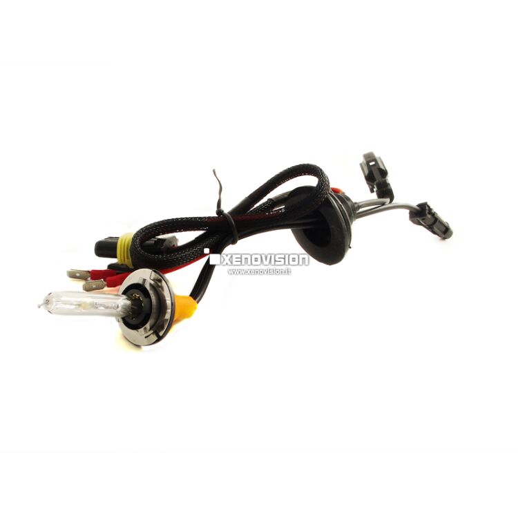 H11B H9B 6000k Lampada xenon originale Xenovision per kit 35W - Plug Ket Miscela di gas purissima senza aggiunte di gas inerti (coloranti) - Lampada <strong>PROFESSIONALE</strong> di Altissima Qualità, realizzata e garantita da xenovision italia.