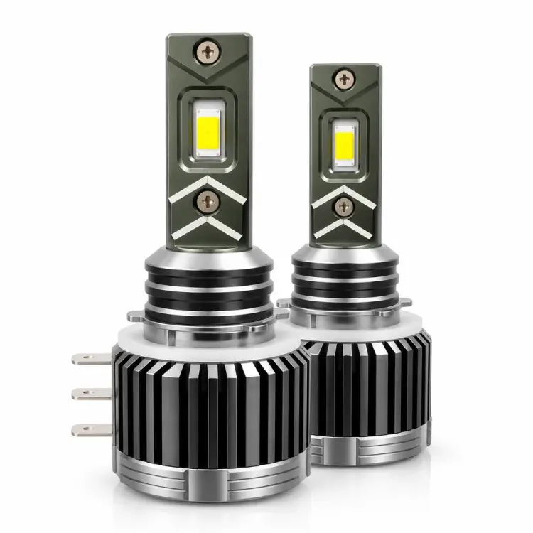 Kit abbaglianti LED per Audi A6</strong> C6 2009 -2011. Lampade <strong>H15</strong> doppia funzione (diurne + abbaglianti) Canbus modello Eagle Xenovision.