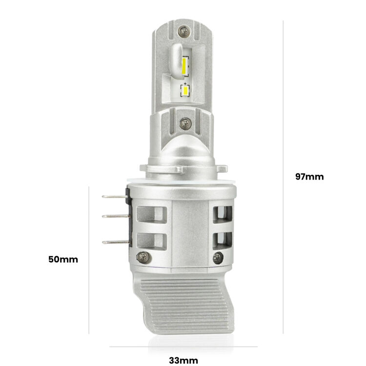3 Luci diurne LED H15 24,000Lm per Abarth 124 spider 2016 - 2019 <strong>Kit luci diurne LED per Abarth 124 spider</strong> 2016 - 2019. Lampade <strong>H15</strong> doppia funzione (diurne + abbaglianti) Canbus modello Shark Xenovision.