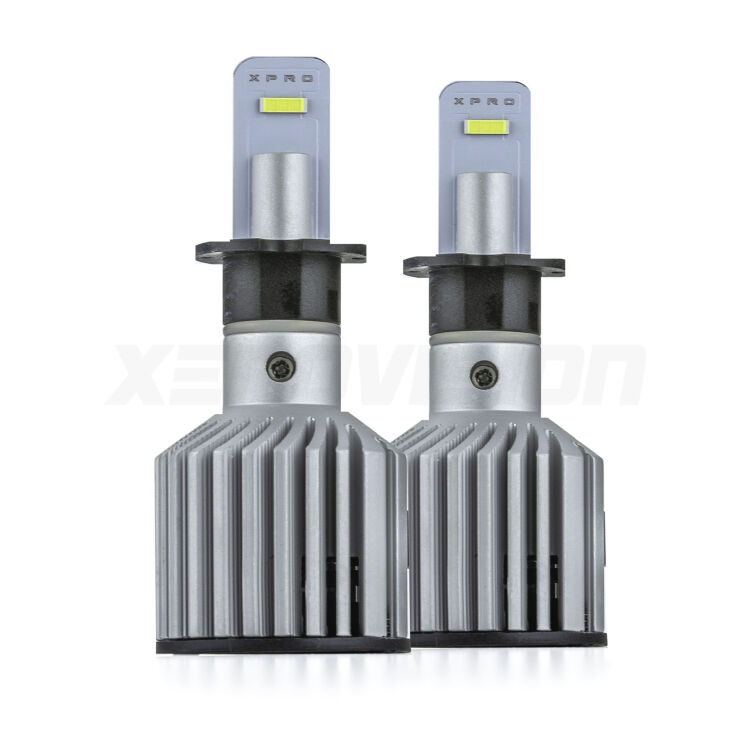 H3: Kit LED Ninja 15,000Lumen - FINE SERIE: NO GARANZIA FINE SERIE: NO GARANZIA<p><strong>Per fari Lenticolari e Parabola.</strong> Kit LED H3 con chip CREE. Triplica la luminosità su strada. Ottimo taglio di luce. Dissipatore a cilindo, ultracompatto. Canbus 90% auto.</p>