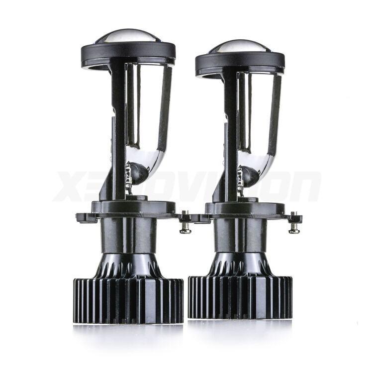 H4: Proiettori lenticolari Mini BiLED CREE Canbus <p>Belli nel faro da spenti e fenomenali da accesi. Trasforma il faro in un potente lenticolare Bi-LED, senza fare modifiche. Qualità Massima.</p>
