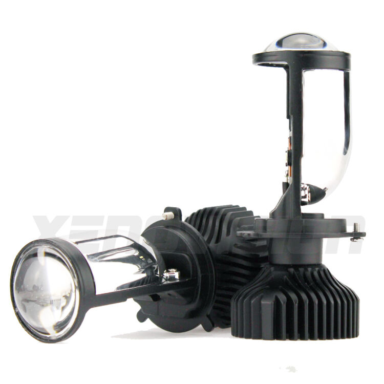 6 H4: Proiettori lenticolari Mini BiLED CREE Canbus <p>Belli nel faro da spenti e fenomenali da accesi. Trasforma il faro in un potente lenticolare Bi-LED, senza fare modifiche. Qualità Massima.</p>
