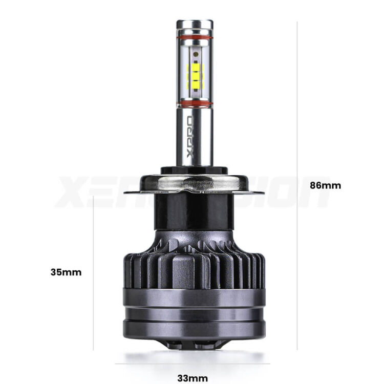 3 Abbaglianti LED H7 24,000Lm per Volvo V50 545 dal 2008, con fari Bi-Xenon <strong>Kit LED abbaglianti per Volvo V50</strong> 545 dal 2008, con fari Bi-Xenon. </strong>Include due lampade Canbus H7 Brightstar da 24,000 Lumen. Qualità Massima.