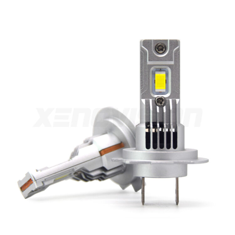 6 Anabbaglianti LED VW New Beetle 2005 - 2010: H7 Nava <strong>Anabbaglianti LED no-spie per VW New Beetle</strong> 2005 - 2010. Coppia lampade <strong>H7</strong> modello Nava canbus, raffreddate a ventola.